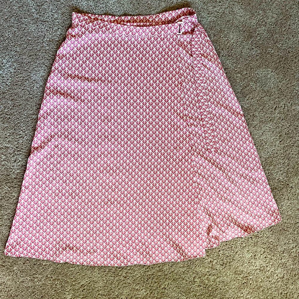 H&M Geometric Wrap Skirt